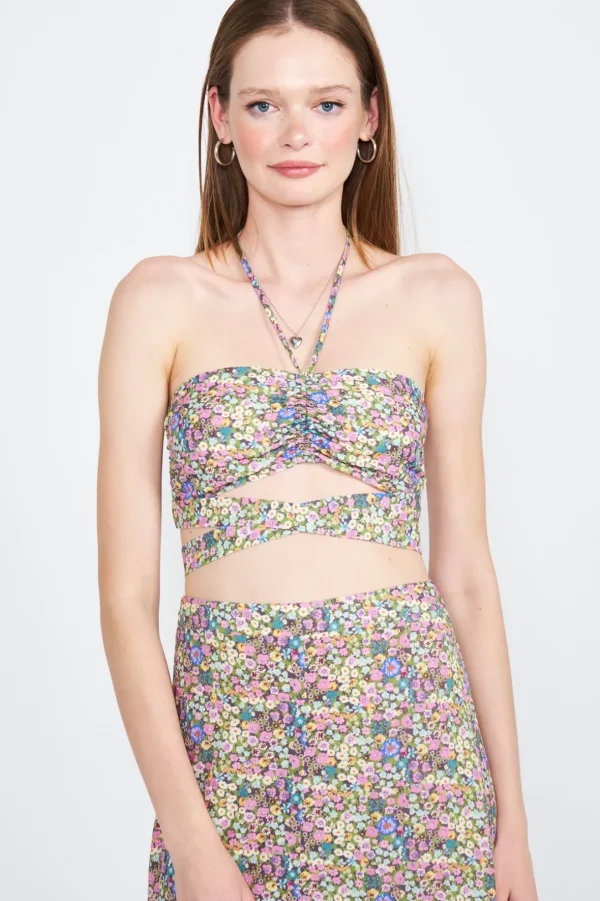 Aitana Halter Neck Top*Emory Park Clothing Outlet