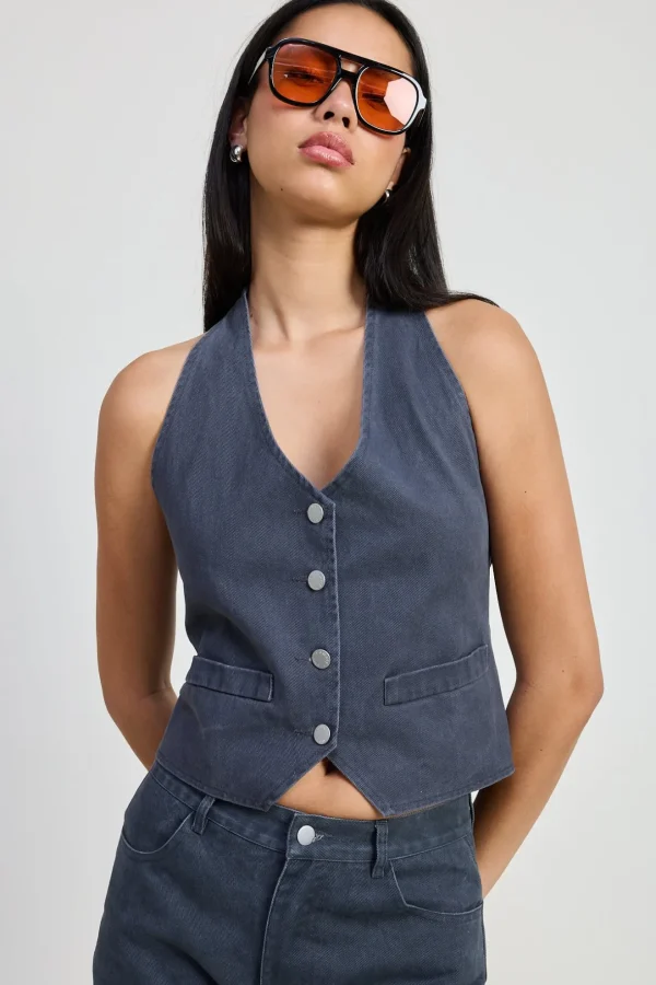 Elysia Halter Top*Emory Park Clothing Hot
