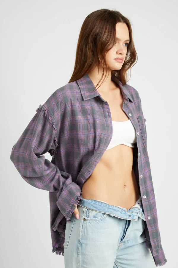 Jessie Oversized Shirt*Emory Park Clothing Online