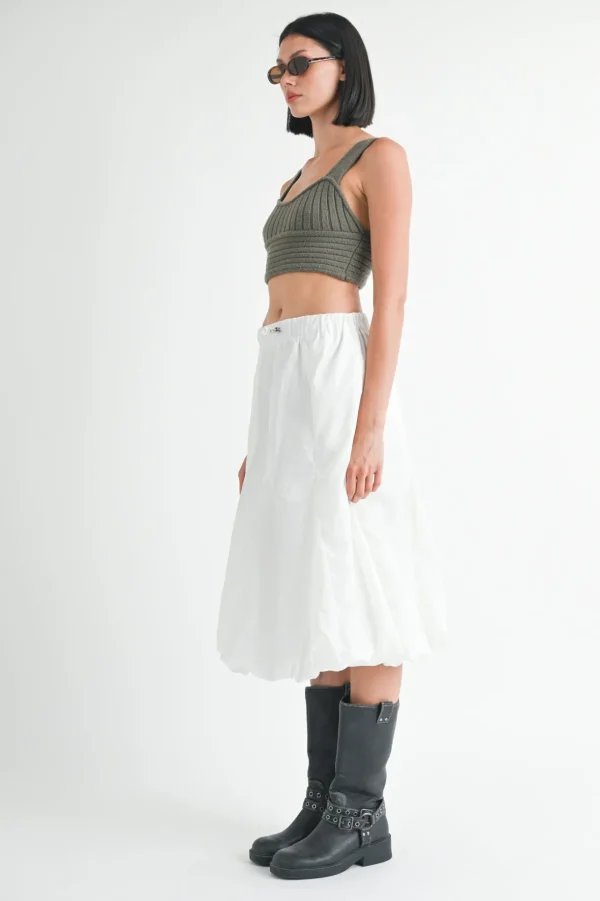 Milana Midi Bubble Skirt*Emory Park Clothing Discount